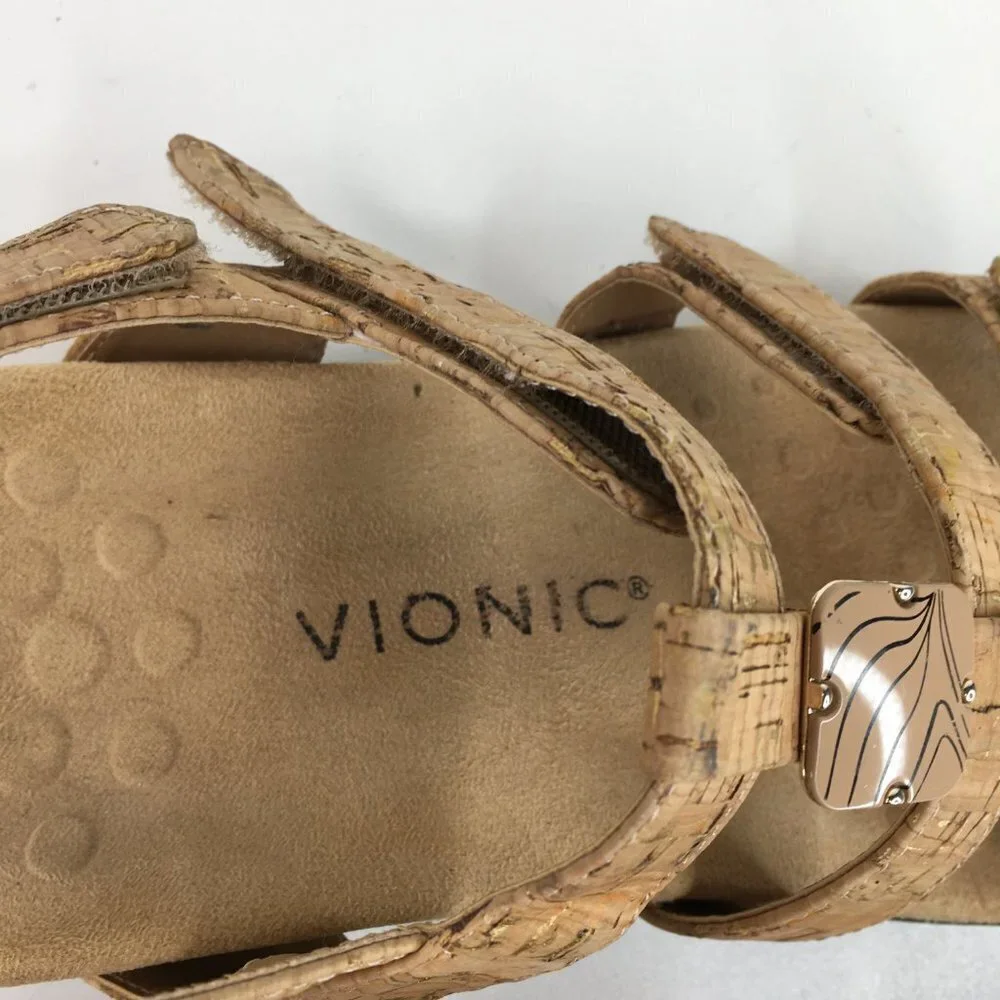 Vionic Amber Adjustable Sandal Size 9